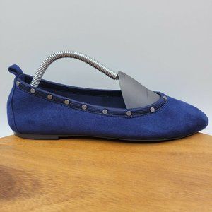 NEW Skechers Cleo Regent Navy Blue Comfort Pointed Ballet Flat Women's 9 44737